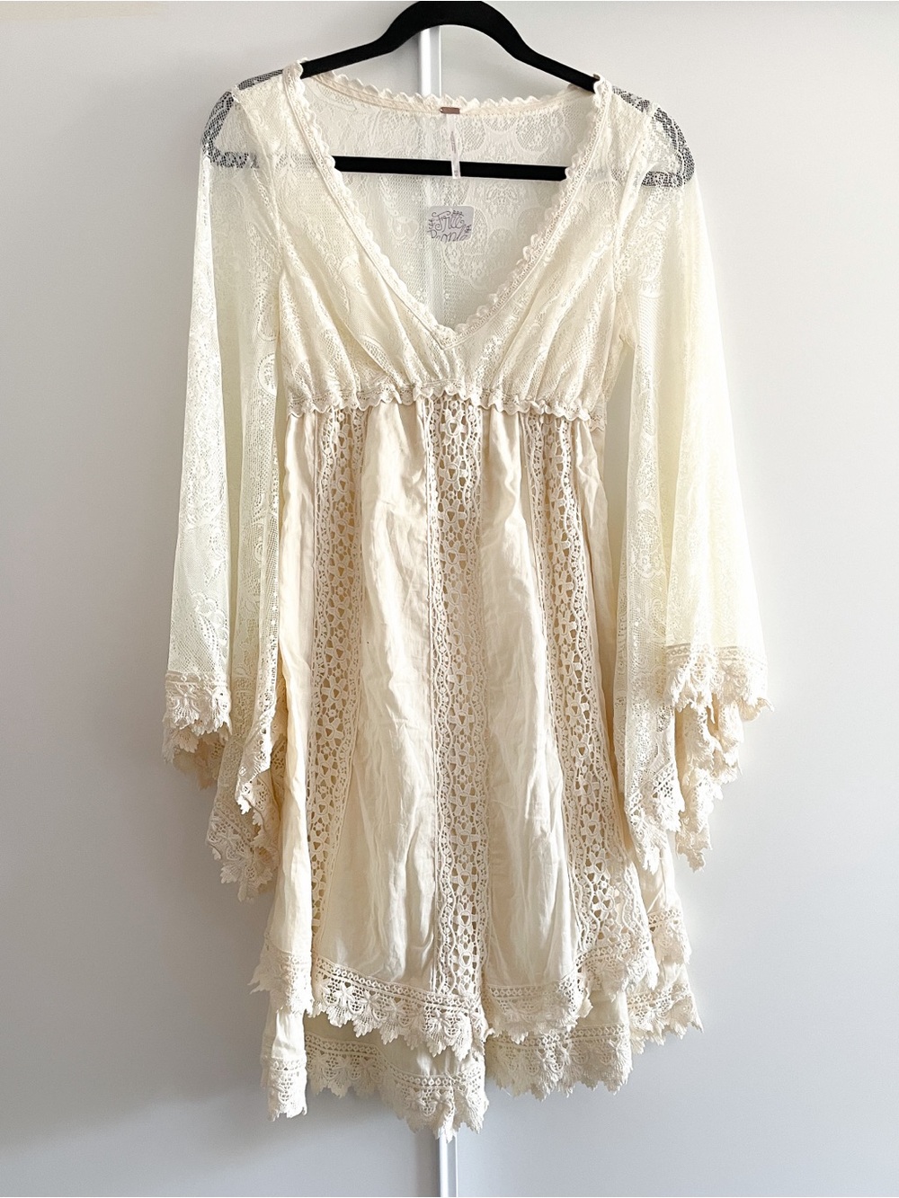 Free People NWT Crochet Lace Dress